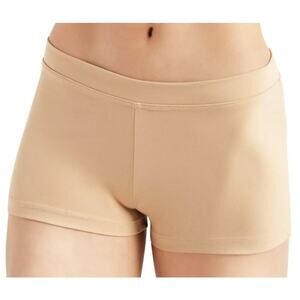 NWT Capezio Boy Cut Low Rise Nude Shorts Small
